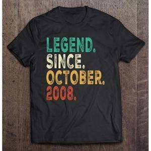 14Th Birthday Legend October 2008 Gift 14 Years Old Boy